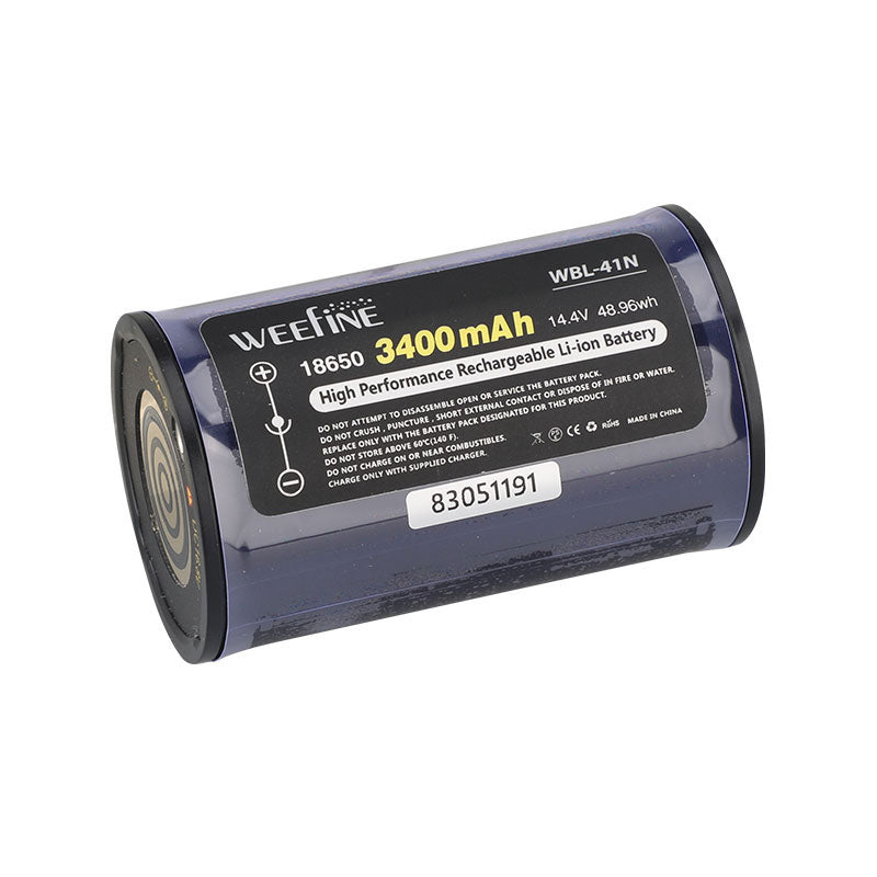 Weefine Li-ion Battery (14.4V, 3,400mAh) for Smart Focus 4000 / 5000 / 6000 / 7000 Weefine Li-ion Battery (14.4V, 3,400mAh) for Smart Focus 4000 / 5000 / 6000 / 7000